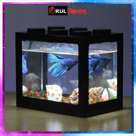 ARS - TOPINCN Aquarium Mini Lego Block with Colorful LED - TOP5