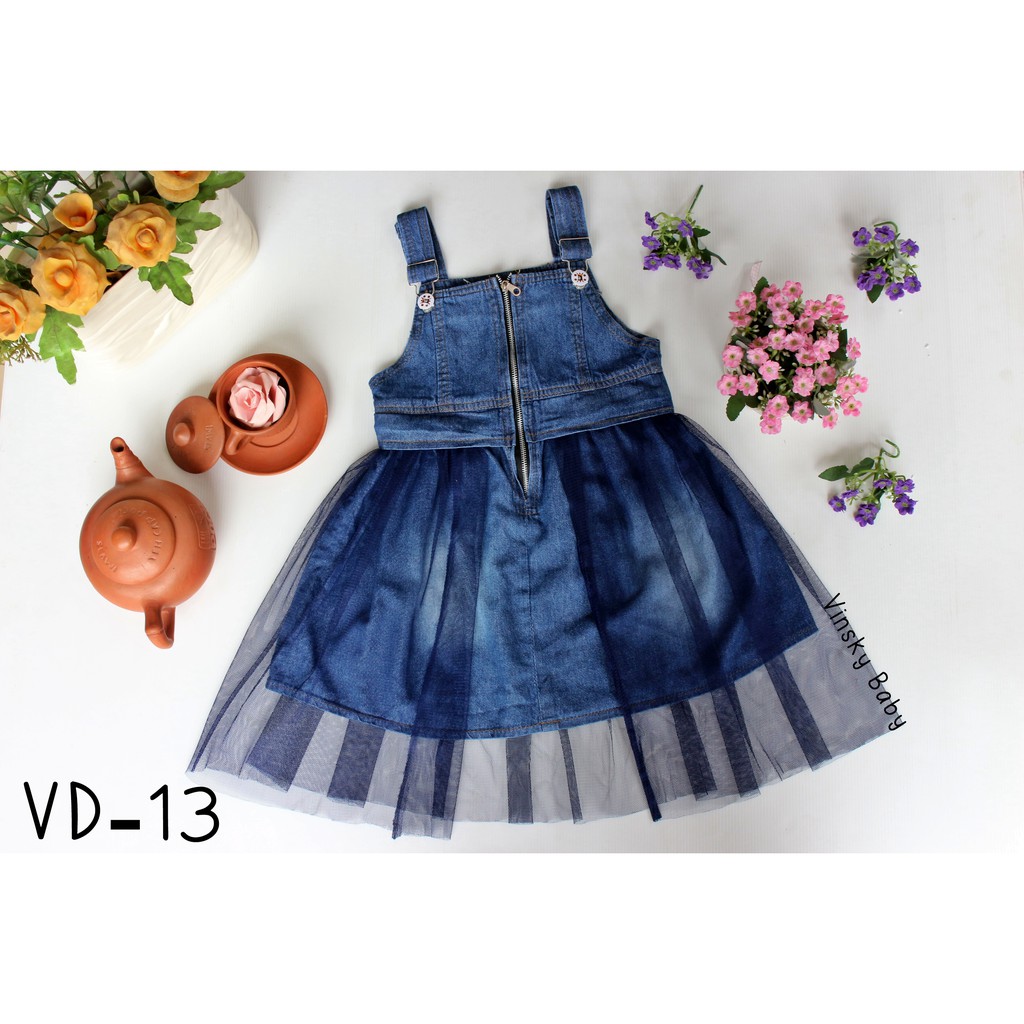 [NEW ARRIVAL] Baju Anak Perempuan Rok Levis Tutu
