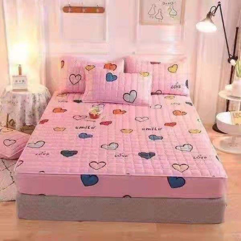 SPREI WATERPROOF 160x200 dan 180x200/seprei/sprei anti air/ sprei anti ompol-1