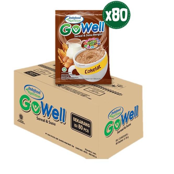 

[KODE BARU 1] Gowell Chocolate Sachet 80 x 29 gr TERLARIS..!!