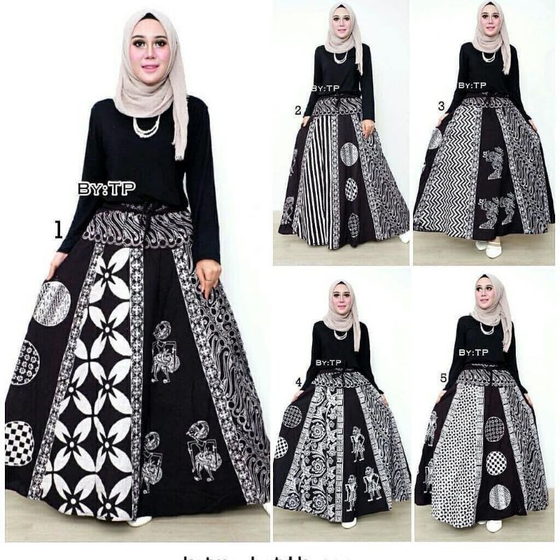 Rok batik cap wayang seling ( bisa cod )