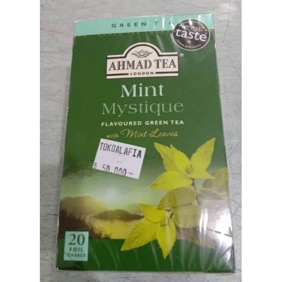 

Teh Ahmad Tea London Mint Mystique Flavoured Green Tea