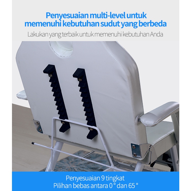 Tempat tidur pijat / Tempat tidur lipat / Tempat tidur kecantikan /Kursi besar yang nyaman dan lembut ---- LENODI