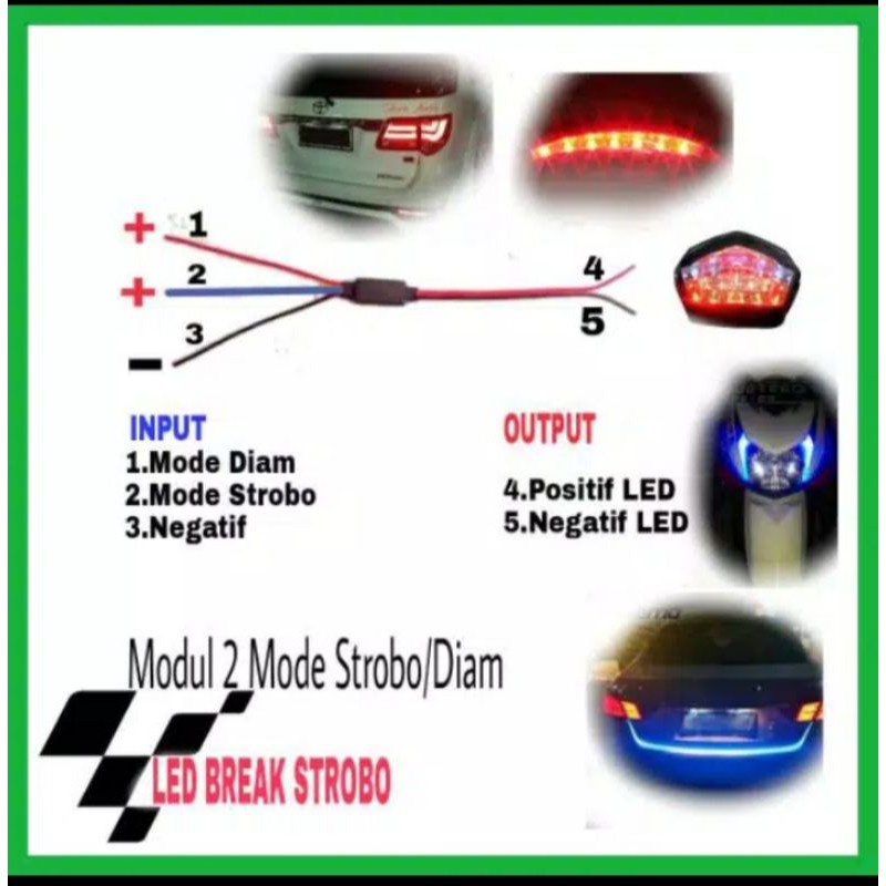 modul rem kedip 2 mode12 volt