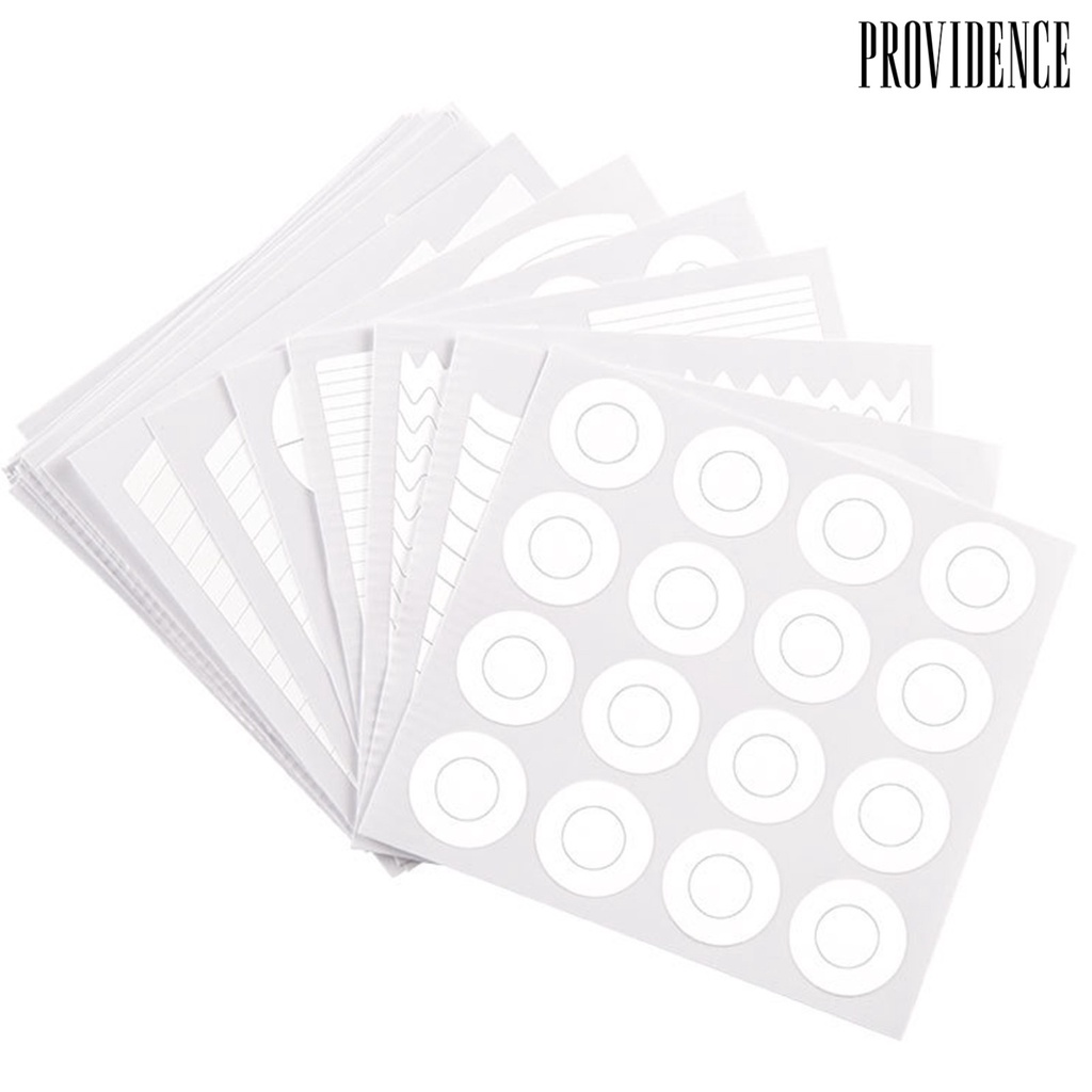 Providence 10Pcs/50Pcs Ultra Thin Nail Line Tip Images Printing White Stencil Tip Guide French Manicure Decals for Female