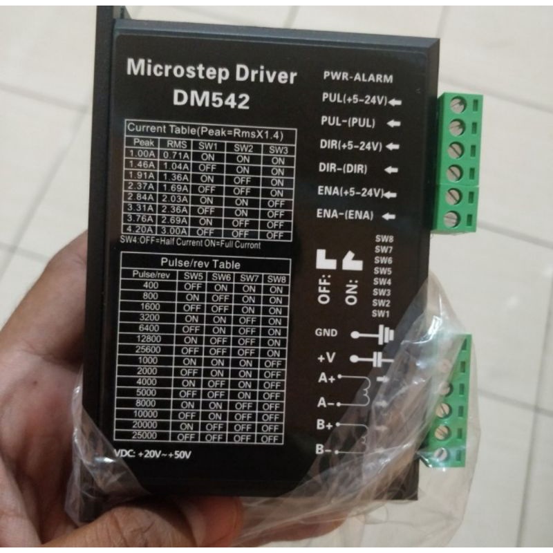 DM542 Stepper Motor Controller