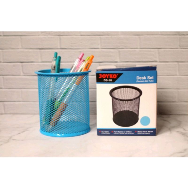 

Desk Set Pen Holder Tempat Alat Tulis Jaring
