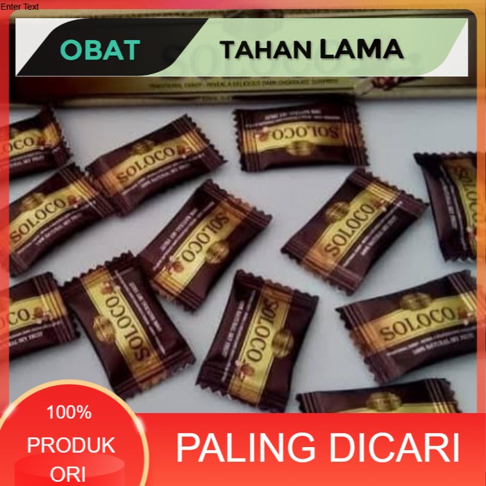 SUPER AMPUH Soloco Asli Original Australia 12pcs Obat Penambah Stamina Pria