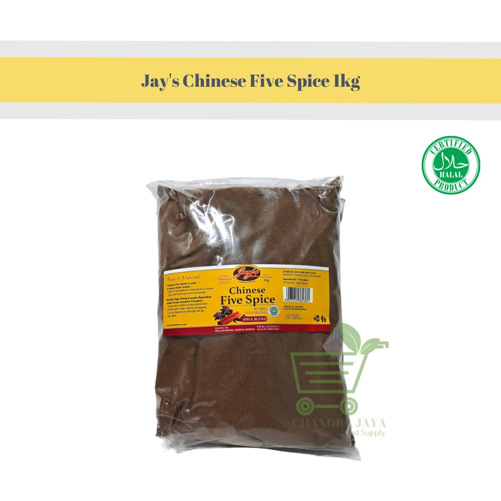 

Jay's Chinese Five Spice 1KG - Bumbu Ngo Hiong