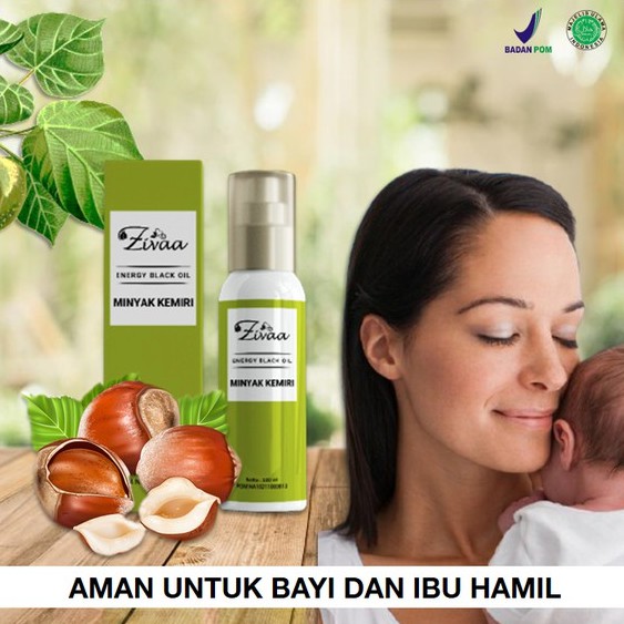 Obat Penumbuh Penghitam Rambut Bayi - Minyak Kemiri original ORI