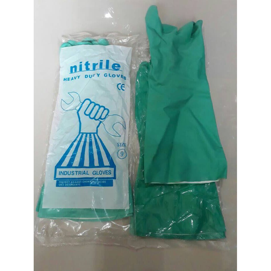 Sarung Tangan Nitrile Green