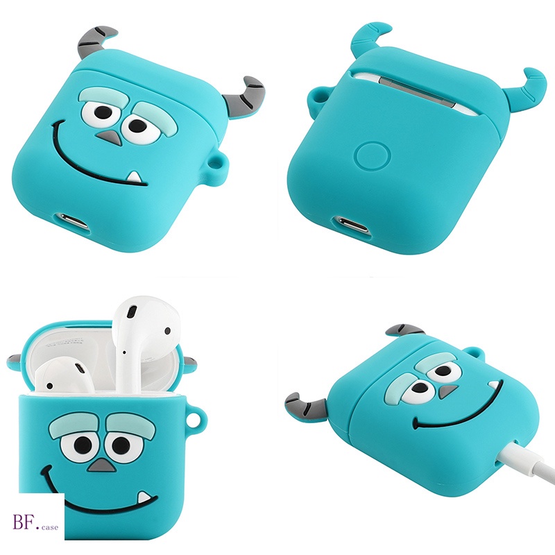 [285 Style] Protective Case Airpods Pro Silicone Anti-drop Cartoon 1/2 Series New Apple 4th Generation Earphone Cover