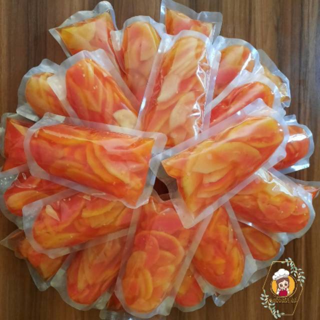 

Asinan Buah Pepaya 400Gr (pedas)