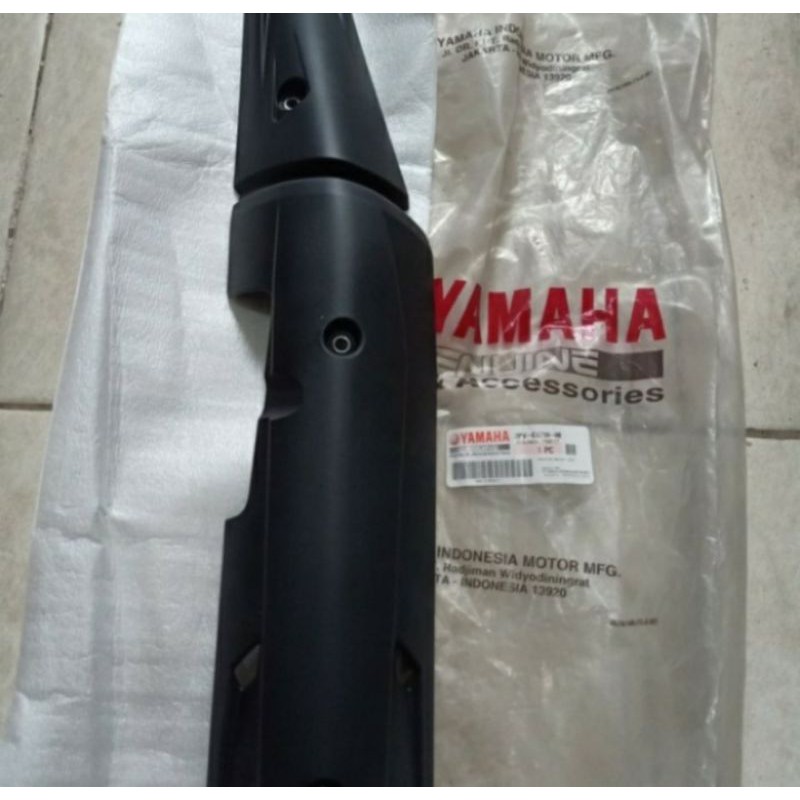 COVER TAMENG TUTUP KNALPOT MX KING 150 ORI YGP