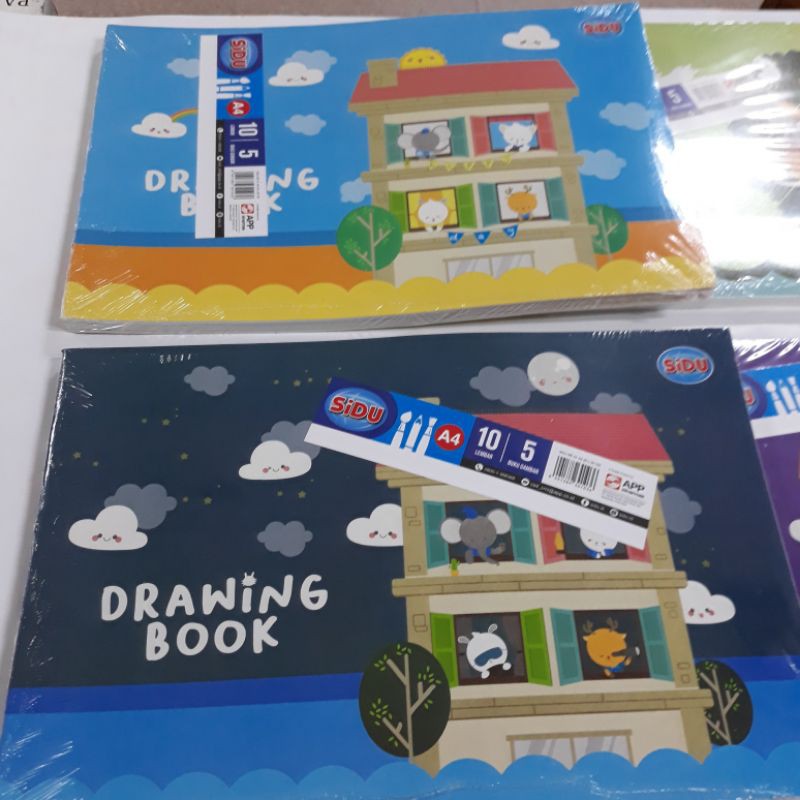 

TERMURAH !!! Buku Gambar A4 Sidu / Drawing Book (GROSIR PER PAK)