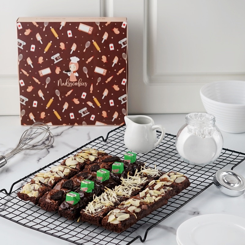 

BROWNIES PANGGANG MILO 20x20