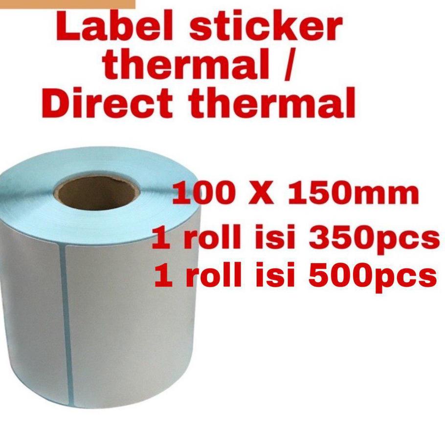 

Label sticker direct thermal 100 X 150mm ン