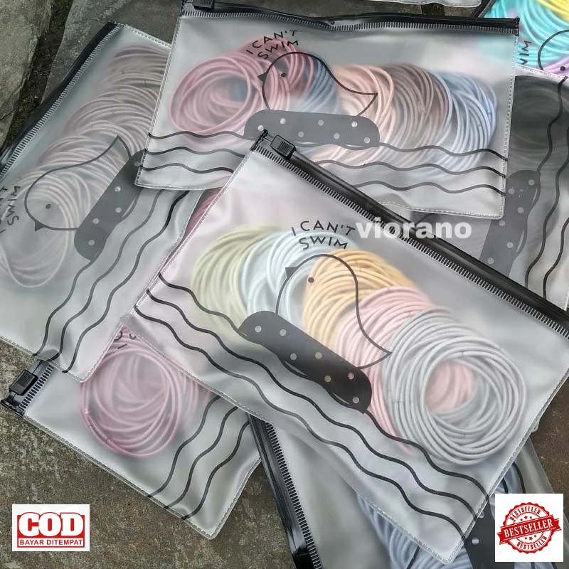 100pcs Kunciran Pouch Karet Elastis Gaya Korea / Ikat Rambut Ala Korea Murah Pilih Warna Kunciran