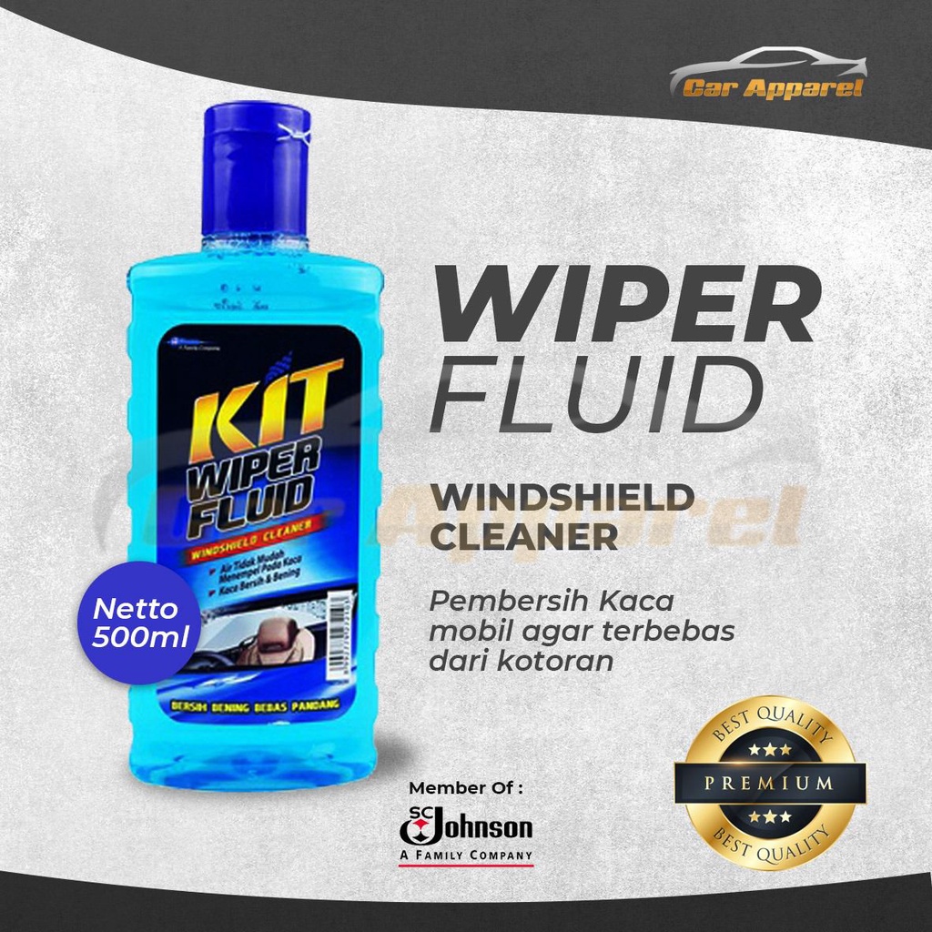 KIT WIPER FLUID - WINDSHIELD CLEANER 500ML