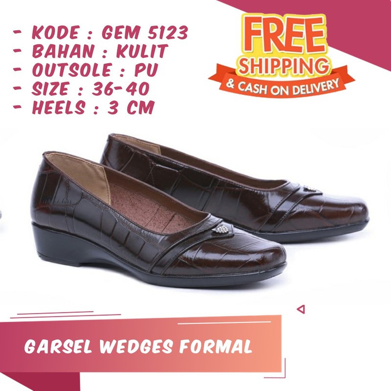 GARSEL SEPATU PANTOFEL WANITA - GEM 5123