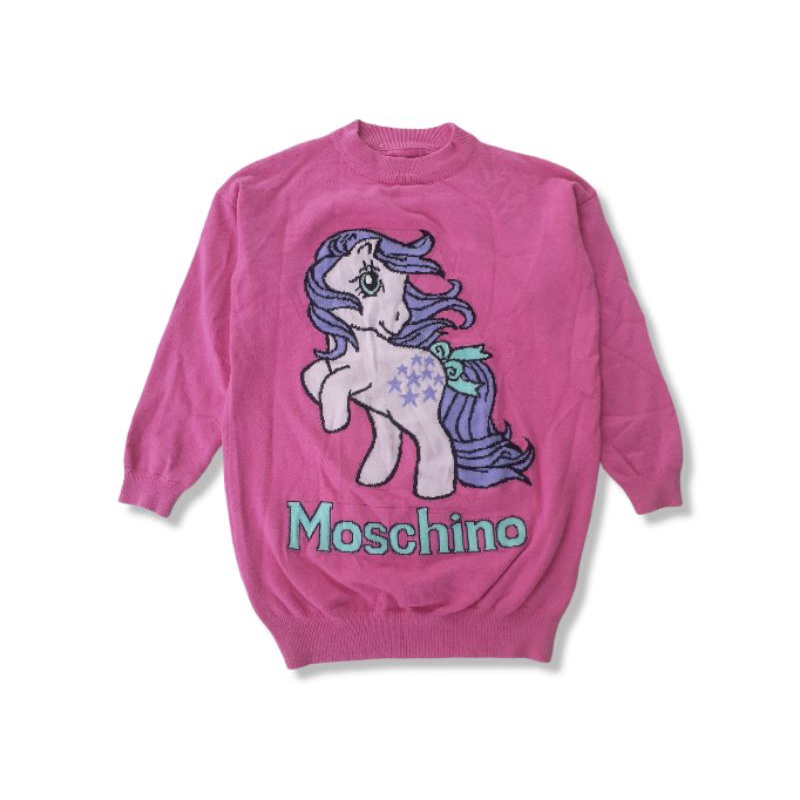 MOSCHINO Little Pony bahan Rajut (second)