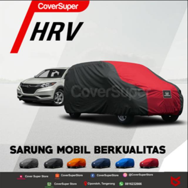 Cover Super Honda HRV Cover Mobil Outdoor Superior Warna 