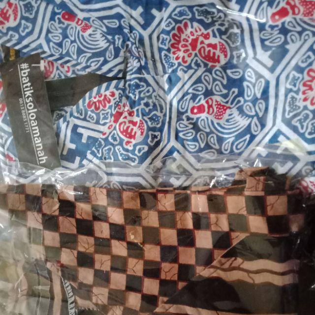 Batik Solo Tunic Genes Ziggy Tali Batiek Batiksoloamanah 80.000