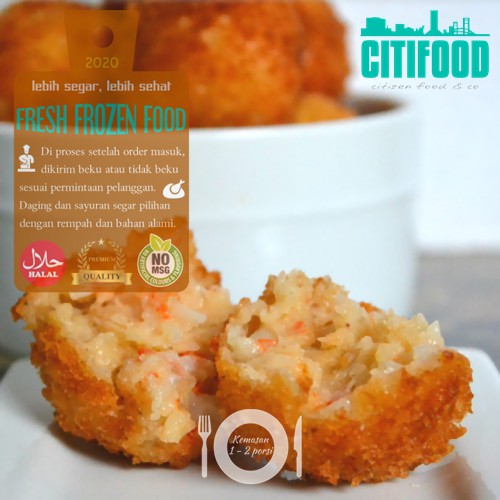 

Shrimp Bitterballen | Bitterballen Udang | Frozen