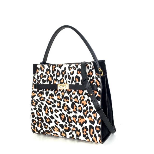 TB Lee Radziwill Shearling Deconstructed Soft Satchel Big