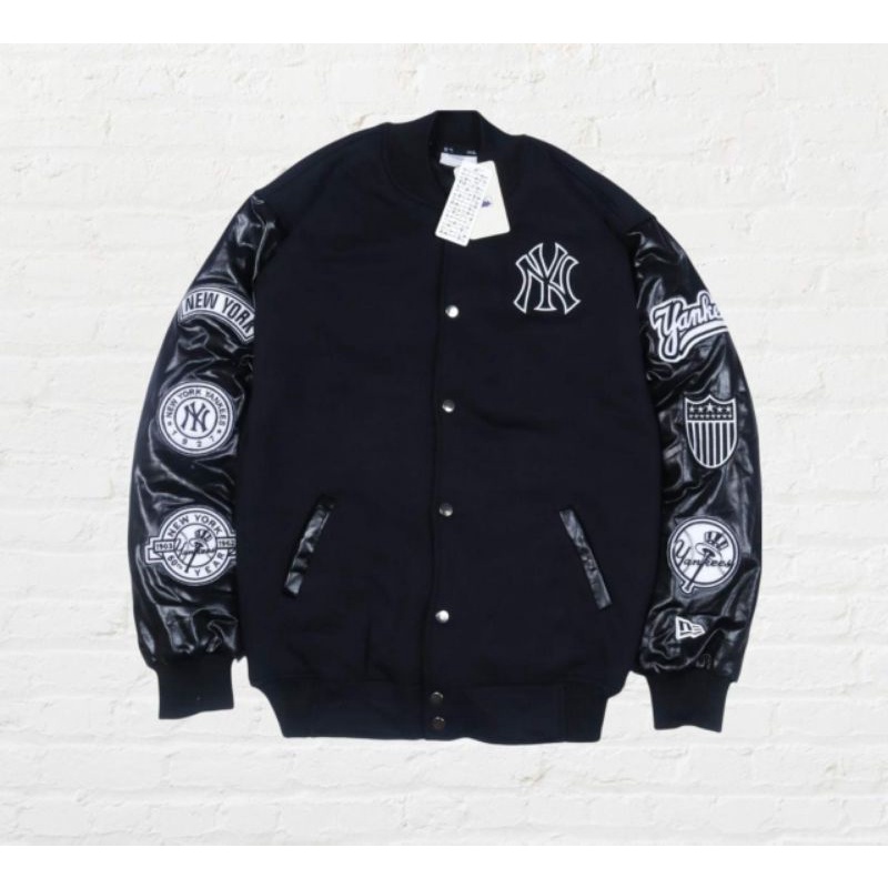 Varsity MLB NY Black Full Bordir