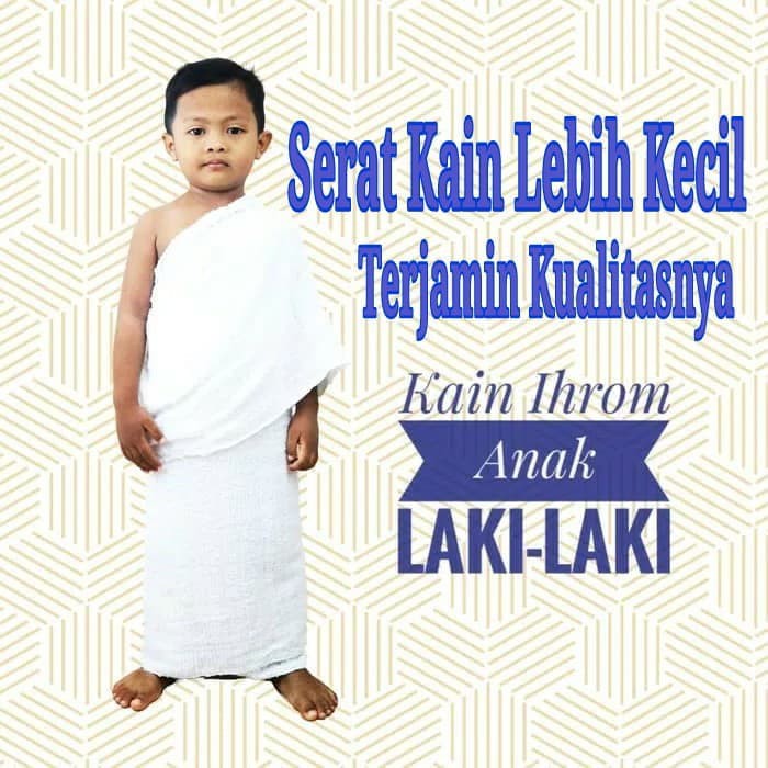 Kain ihrom Anak Tk Baju Ihram Anak Laki Murah