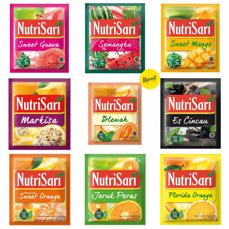 

Nutrisari Drink 11gr x 10pcs