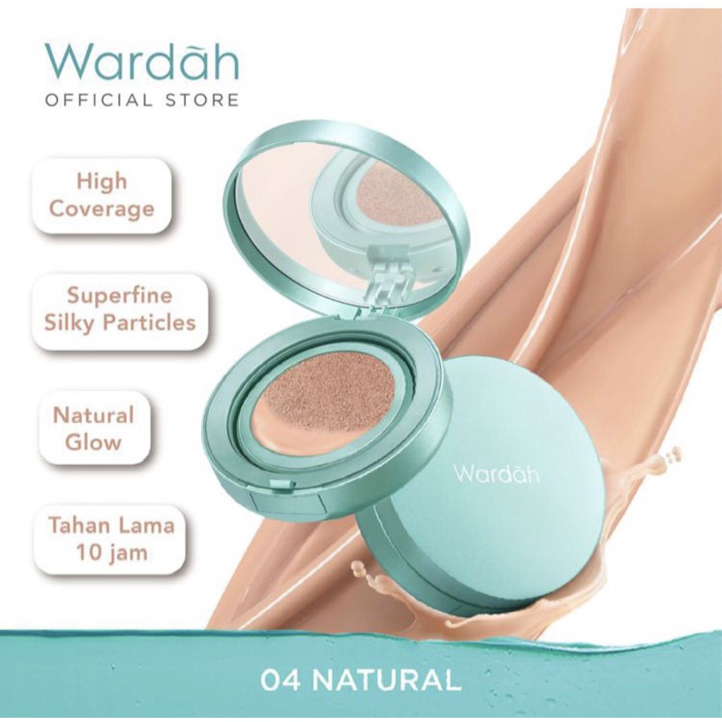 Wardah Exclusive Flawless Cover Cushion - Hasil Matte Flawless dan Tahan Lama Hingga 10 Jam