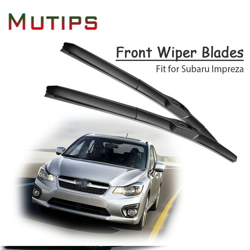 1 Set Karet Wiper Kaca Depan Mobil Untuk Subaru Impreza 2018 2017 2016 2015 2014-2000