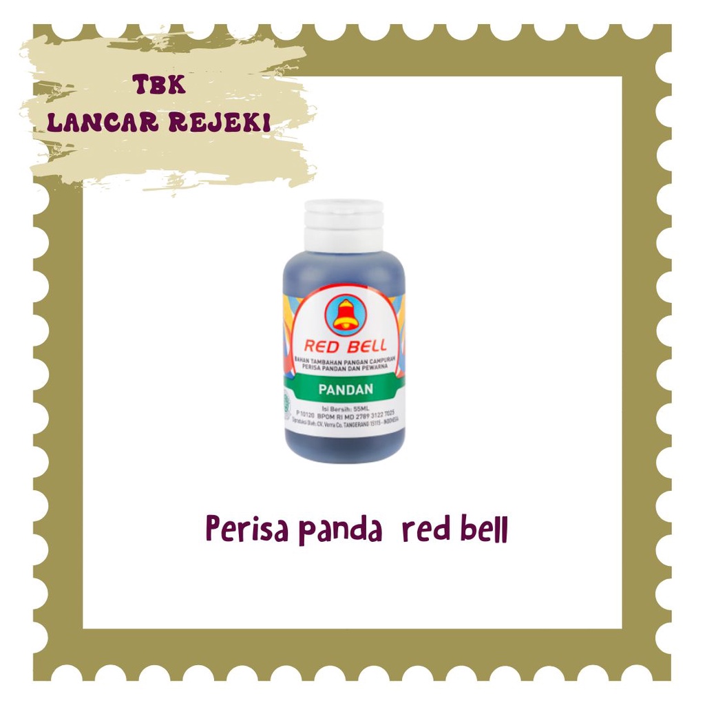 

Pasta Perisa Pandan Red Bell 55ml