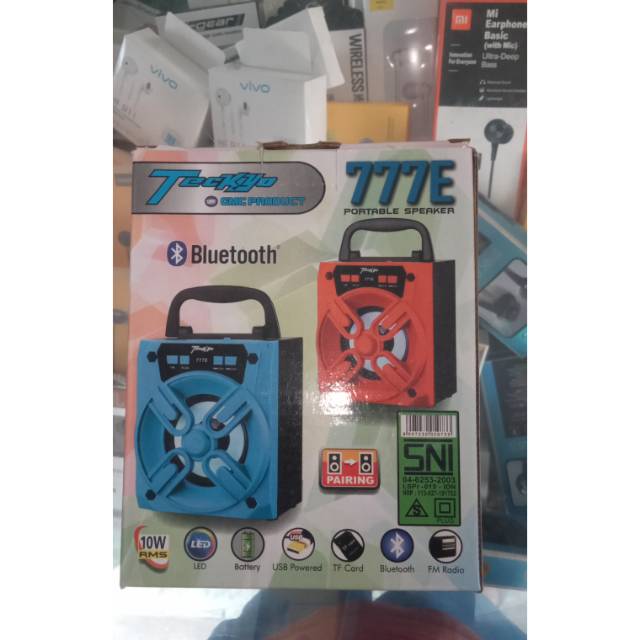 Teckyo Speaker Bluetooth 777E FREE SCUBA