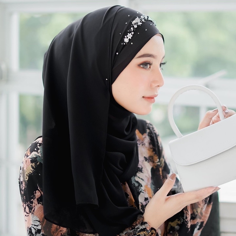 Koyu Hijab Gamis Premium Chiara Dress Ceruti