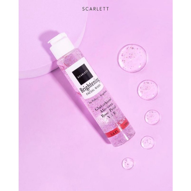 facial wash scarlett/Scarlett facial wash