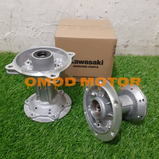 Tromol Set Ori Dtracker KLX 150 Lubang 36 Depan Belakang