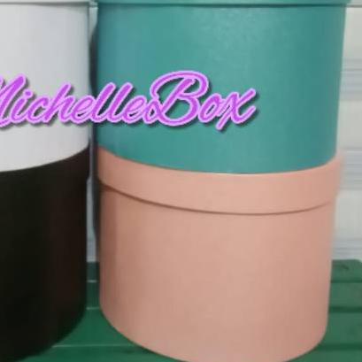 

❃ Gift Box Bulat/Bloom Box Flower/Round Flower Box/Box Bunga ☏