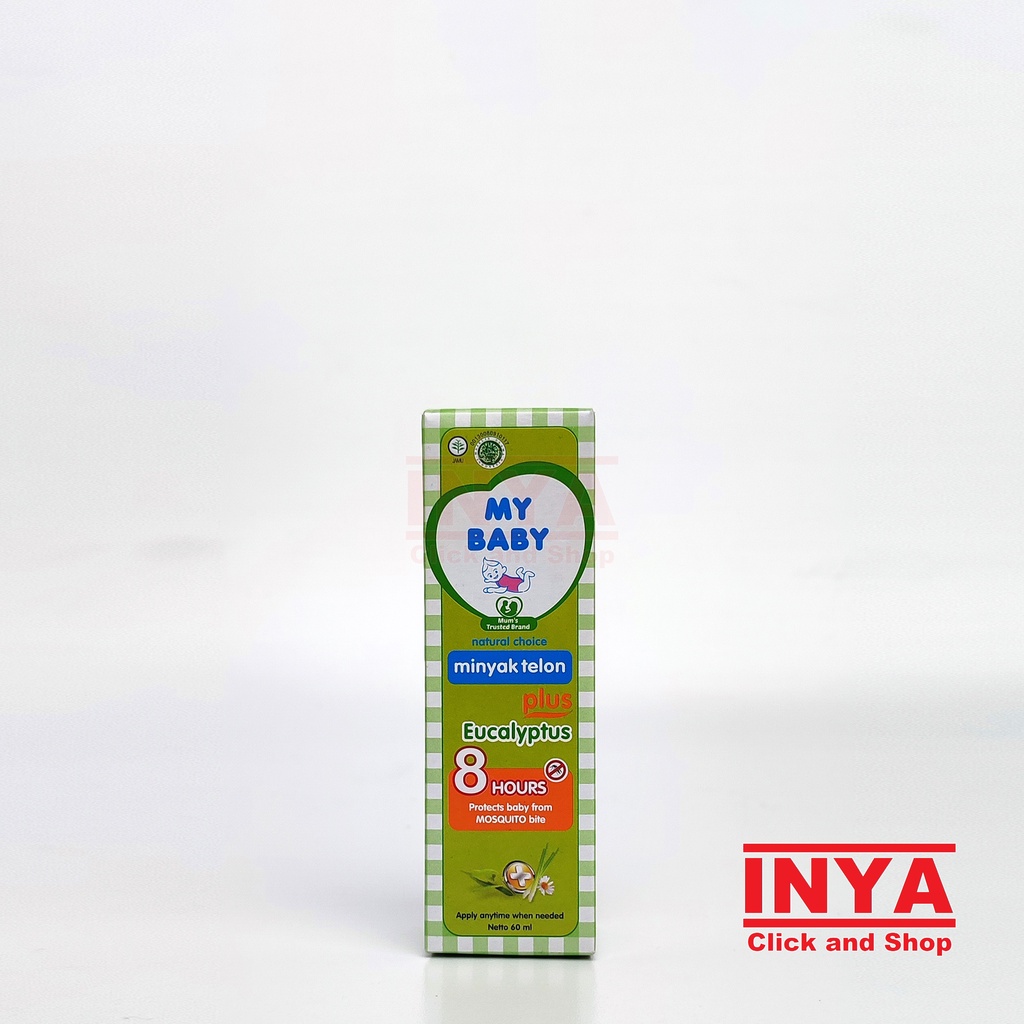 MY BABY MINYAK TELON PLUS EUCALYPTUS 60ml - Baby &amp; Kids