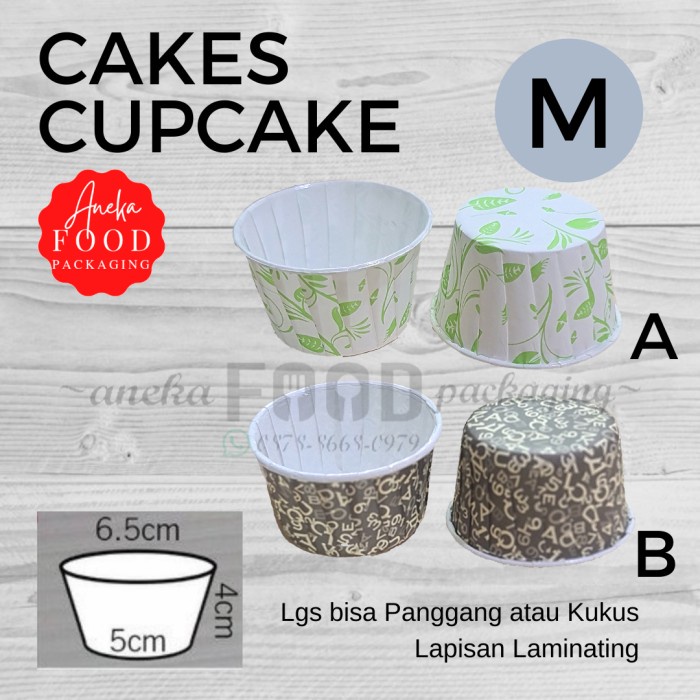 

Tr20Re Paper Cup Cupcake/Cake Cases Ukuran M - A Ht51G