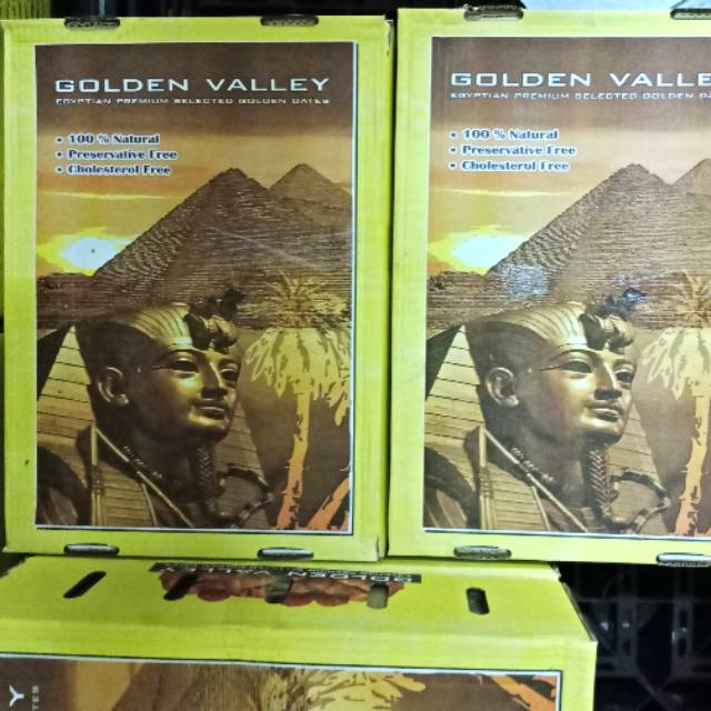 Kurma Golden Valley 1 dus (10kg) - Gosend Surabaya