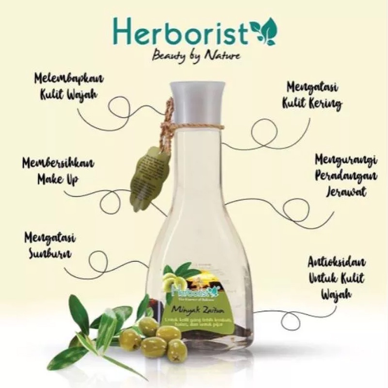 Herborist Minyak Zaitun (150ml/75ml)