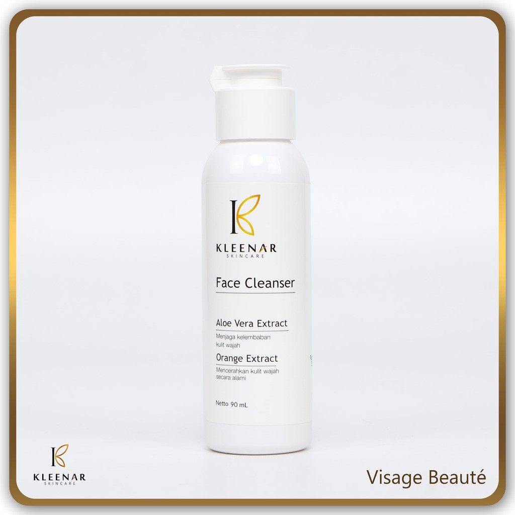 FACE CLEANSER KLEENAR SKINCARE- PEMBERSIH WAJAH FLEK HITAM DAN SEBAGAI ANTI AGING Original BPOM