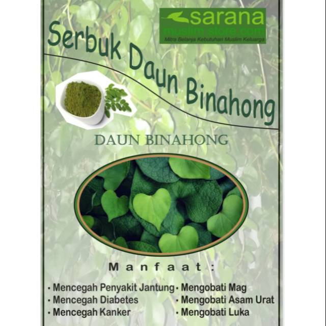 

Serbuk Bubuk Daun Binahong Kemasan 1000gr Asli Banyak Manfaat !!