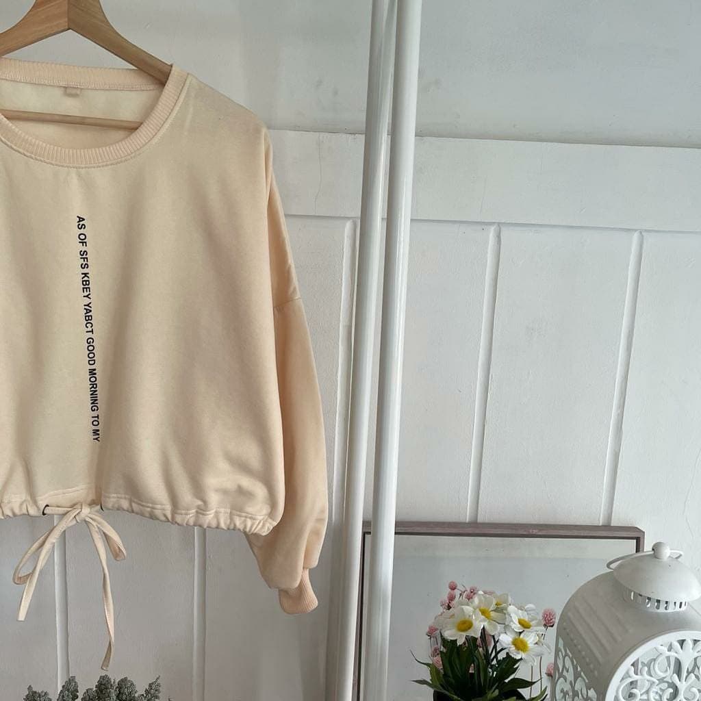 Nara Grosir - As Of Sweater  | Sweater Crop Wanita