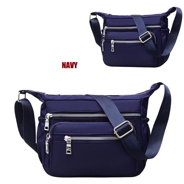 Tas Selempang Nylon Slempang Tas Bahu Kapasitas Besar - DX608