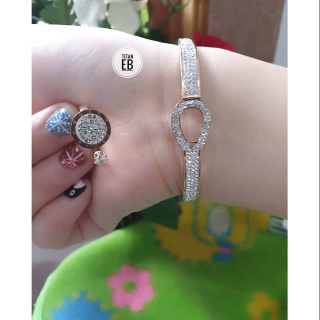 SET CINCIN & GELANG TITANIUM