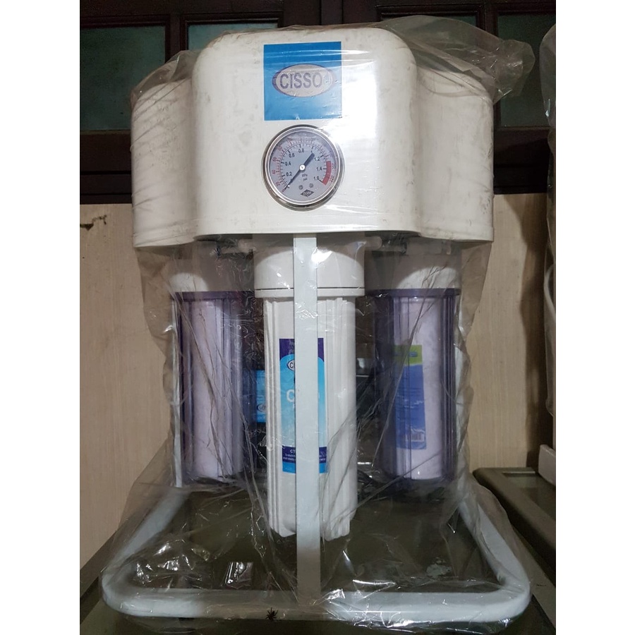 Mesin Ro 1000 GPD CISSO filter air minum 1000gpd 150 galon/ hr